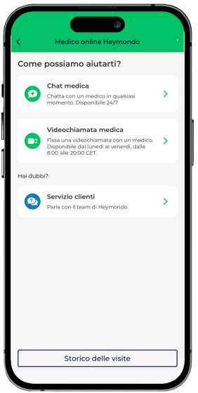 App per l'assicurazione di viaggio